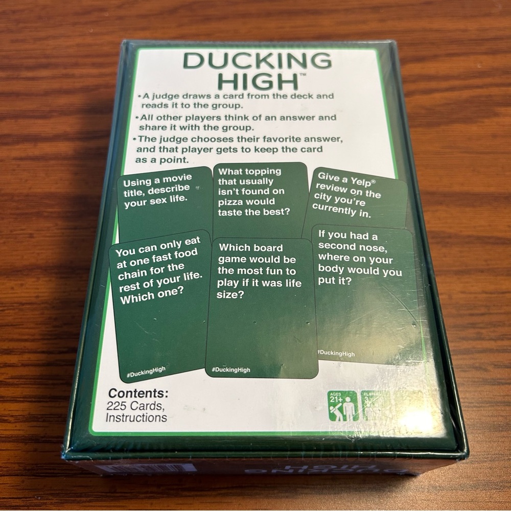 Ducking High Card Game - Picture 3 of 4